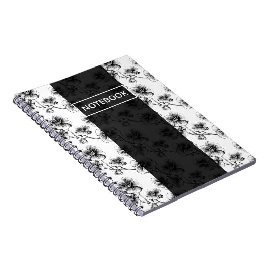 Monochrome Bloom ノートブック (右側)