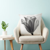 Monochrome botanical fine art photograph クッション (椅子)