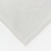 Monochrome botanical fine art photograph フリースブランケット (角)