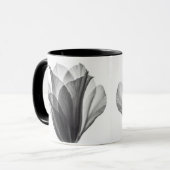 Monochrome botanical fine art photograph マグカップ (正面左)