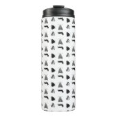 Monochrome Butterfly タンブラー (正面)