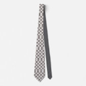 Monochrome Diamond Neck Tie ネクタイ (正面)