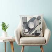 Monochrome Dimensional Balance  クッション (椅子)