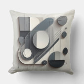 Monochrome Dimensional Balance クッション (正面)