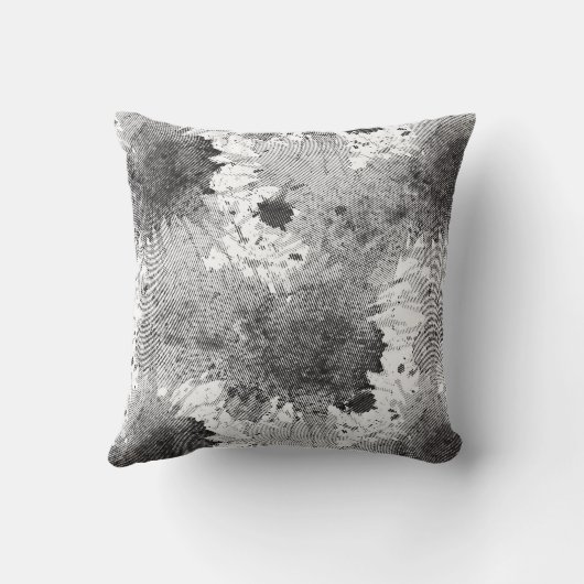 Monochrome dye stains クッション (裏面)