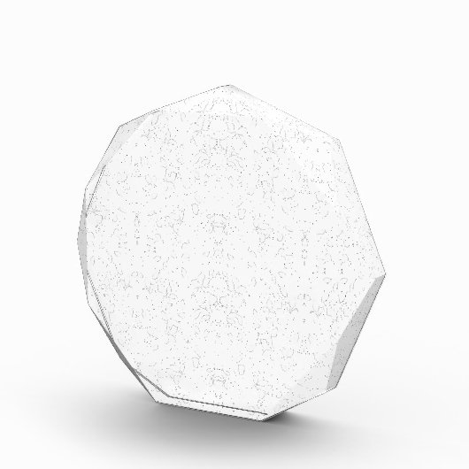 Monochrome Floral Pattern – Elegant Seamless Art フォトブロック (右)