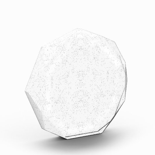 Monochrome Floral Pattern – Elegant Seamless Art フォトブロック (左)