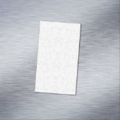 Monochrome Floral Pattern – Elegant Seamless Art マグネット名刺 (インサイチュ)