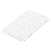 Monochrome Floral Pattern – Elegant Seamless Art マグネット (左側)