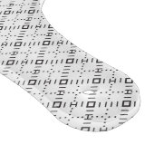 Monochrome Geometric Texture|Seamless Diamond Look カッティングボード (角)