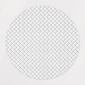 Monochrome Geometric Texture|Seamless Diamond Look ラベル (デザイン1)