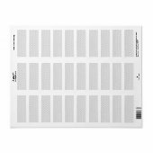 Monochrome Geometric Texture|Seamless Diamond Look ラベル (フルシート)