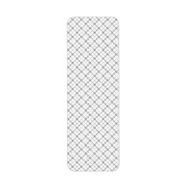 Monochrome Geometric Texture|Seamless Diamond Look ラベル