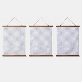 Monochrome Geometric Texture|Seamless Diamond Look 吊り下げ型タペストリー