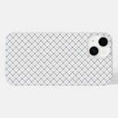 Monochrome Geometric Texture|Seamless Diamond Look Case-Mate iPhoneケース (裏面 (横))