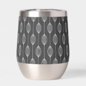 Monochrome Geometry – Abstract Pattern Stemless (背面)