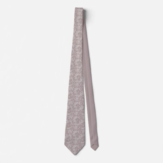 Monochrome Halloween Pattern Neck Tie ネクタイ (正面)
