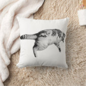 Monochrome Mischief for Cozy Corners クッション (ブランケット)