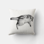 Monochrome Mischief for Cozy Corners クッション (裏面)