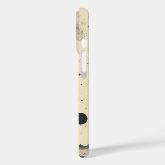 Monochrome Planetarium Case-Mate iPhoneケース (裏面 / 左)