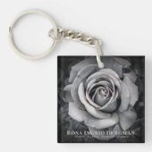 Monochrome Rose [Acrylic Keychain] キーホルダー (正面)