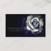 Monochrome Rose：Business Card 名刺 (正面)