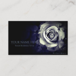 Monochrome Rose：Business Card 名刺