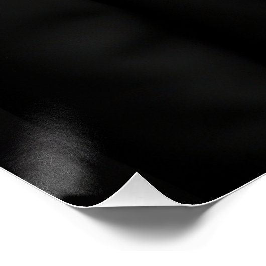 Monochrome Rottweiler Portrait – Dark Minimalist ポスター (コーナー)