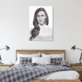 Monochrome Soul キャンバスプリント (インサイチュ (寝室))