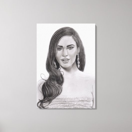 Monochrome Soul キャンバスプリント (正面)