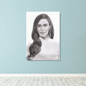 Monochrome Soul キャンバスプリント (インサイチュ (ウッドフロア))