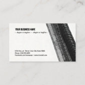 Monochrome Trails on White 名刺 (裏面)