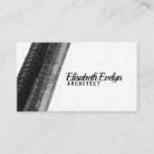Monochrome Trails on White 名刺 (正面)