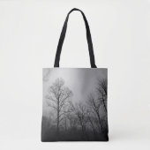 Monochrome_Tree_Tote トートバッグ (正面)