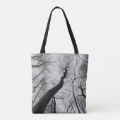 Monochrome_Tree_Tote トートバッグ (裏面)