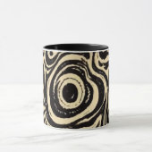 Monochrome Vortex Mug マグカップ (中央)