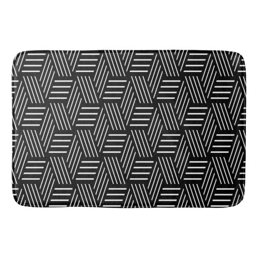 Monochrome Weave  バスマット (正面)