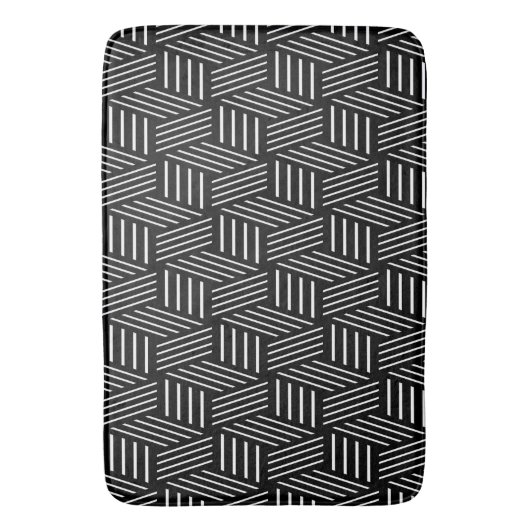 Monochrome Weave  バスマット (正面縦)