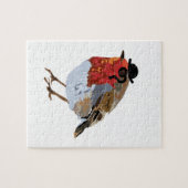 monocleおよび帽子とのファンキーなロビン ジグソーパズル (横)