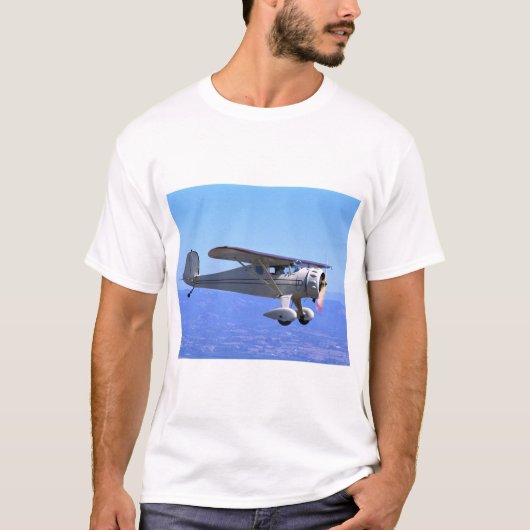Monocoupe、90Aの1937_Classic航空 Tシャツ (正面)