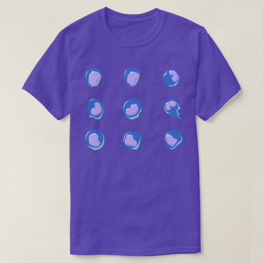Monocyte and macrophage cells in inflammation SMAR Tシャツ (デザイン正面)