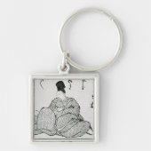 Monogatariの英雄 キーホルダー (正面)