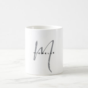 Monogramあなたの名前の特別なギフト愛するもの コーヒーマグカップ