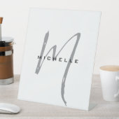 Monogramあなたの名前の特別なギフト愛するもの 台座サイン (インサイチュ)