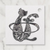 Monogramイニシャル(Cat English) フェイバータグ (裏面)