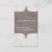 Monogramモダンヴィンテージ 名刺 (裏面)