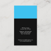 Monogramモダン名刺 名刺 (裏面)