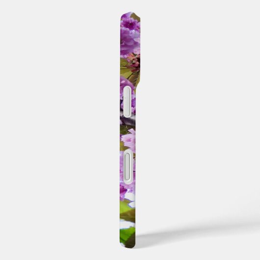 Monogram夏ピンク咲く木の王冠の写真 –  Case-Mate iPhoneケース (裏面 / 右)