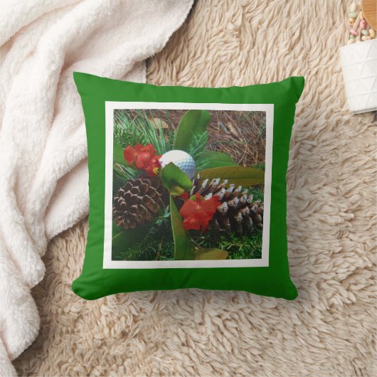 MONOGRAM無地のカスタムの写真を追加 クッション (ブランケット)