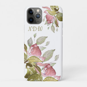 Monogram,バラ, エレガント, iPhone 11 proケース